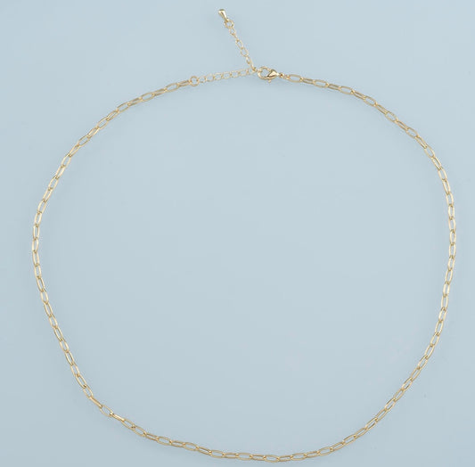 18" Oval Link Necklace