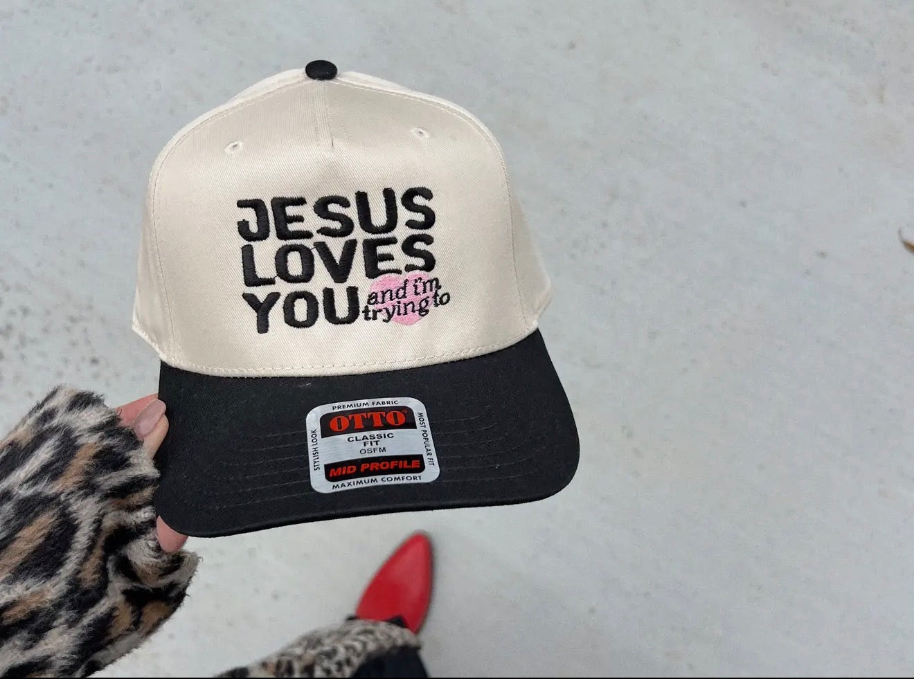 Jesus Loves You Hat