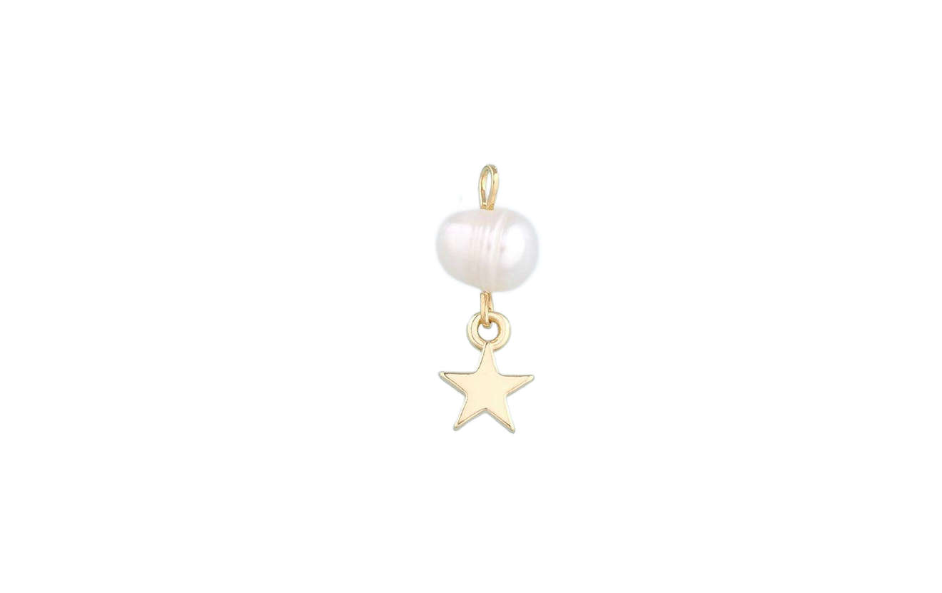 Dainty Pearl Star - Small