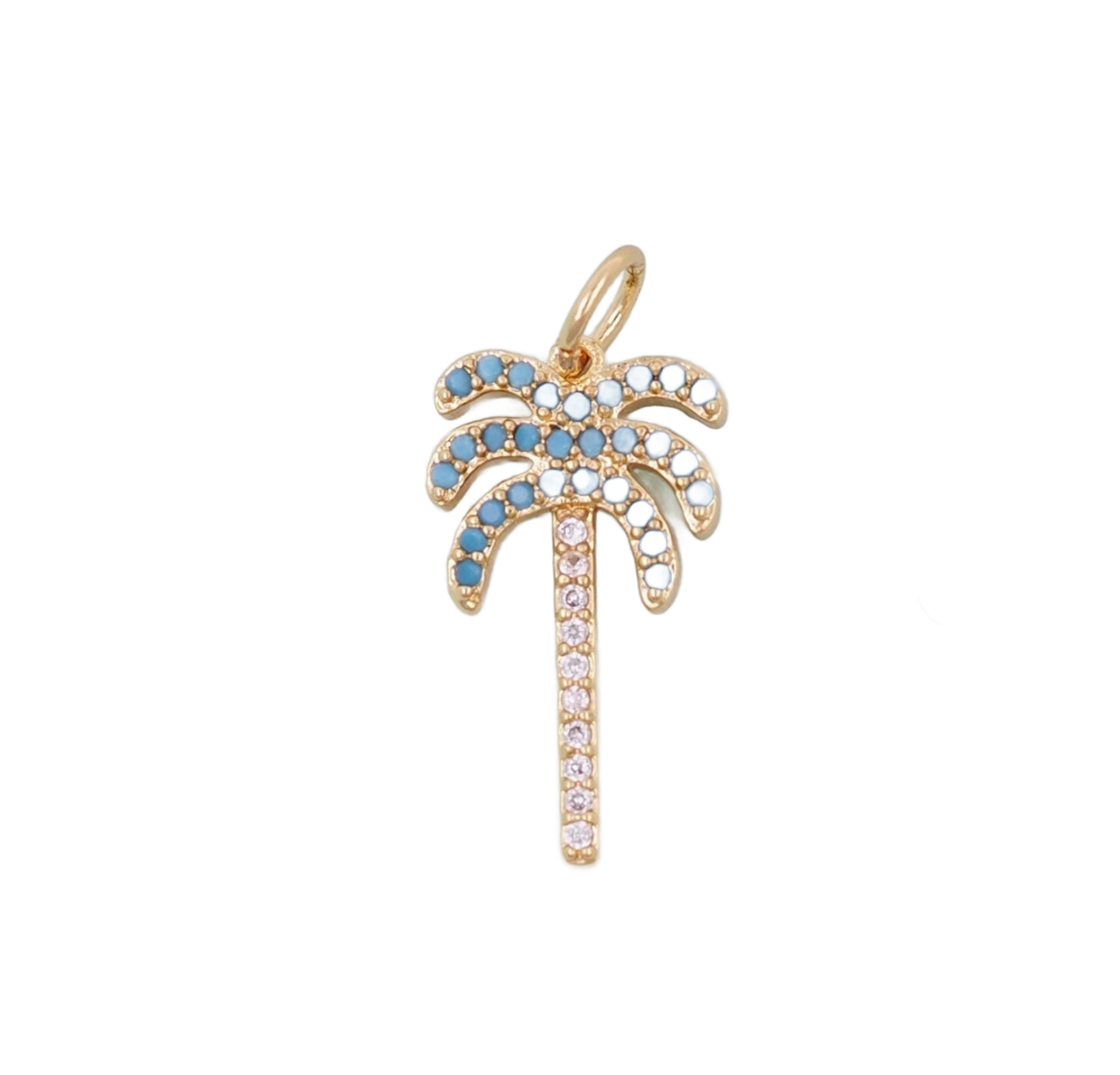 Turquoise Palm Tree - Small